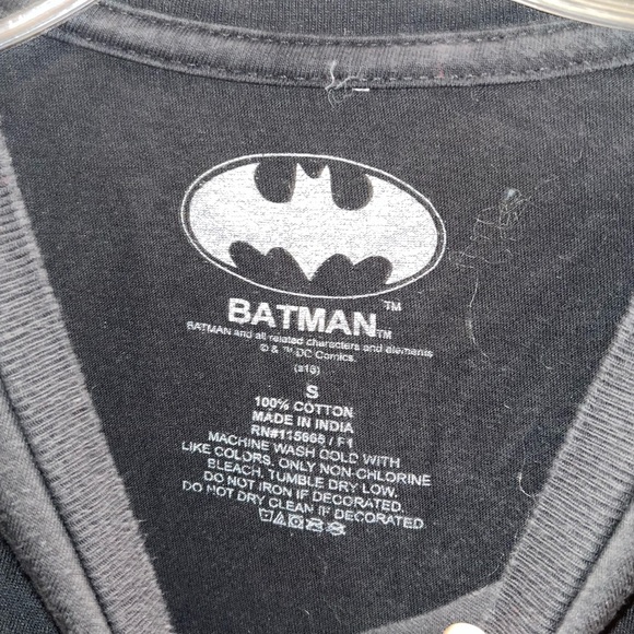 BATMAN Joker Deadman’s Hand sShort Sleeve T-shirt. Sz S. - Picture 4 of 4